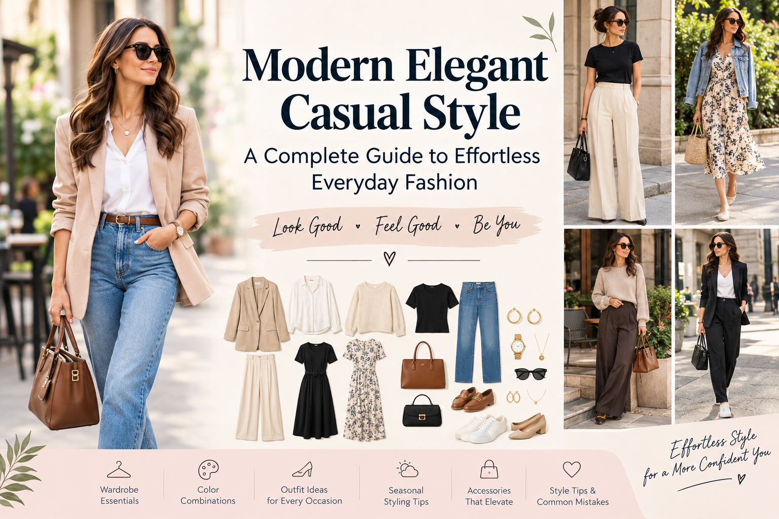 Modern Elegant Casual Style: The Complete Guide to Effortless Everyday Elegance