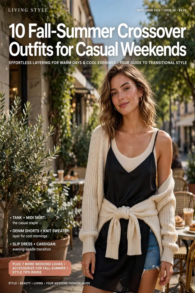 10 Fall-Summer Crossover Outfits for Casual Weekends