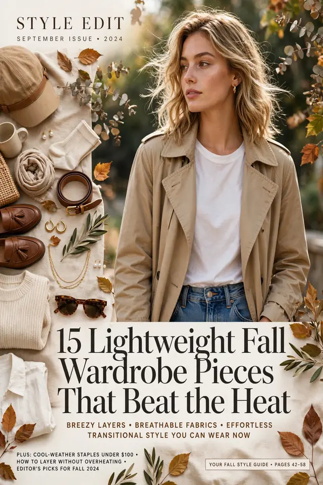 Lightweight Fall Wardrobe Pieces That Beat the Heat